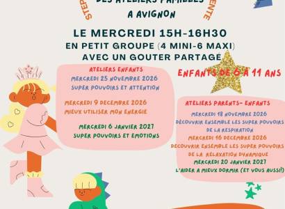Ateliers famille A la découverte de mes super pouvoirs
