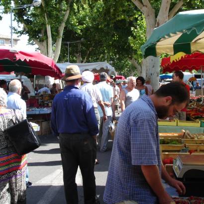 Provençaalse markt van Carpentras