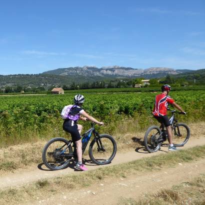 Cycling route to discover the region