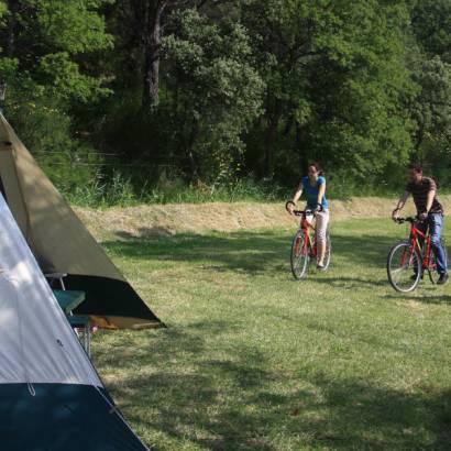 Aire de stationnement camping-cars Domaine des Pasquiers