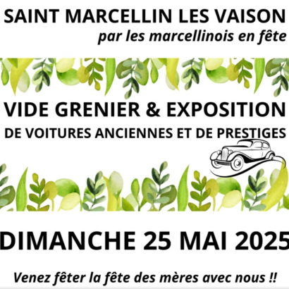 Vide Grenier et Exposition de voitures anciennes