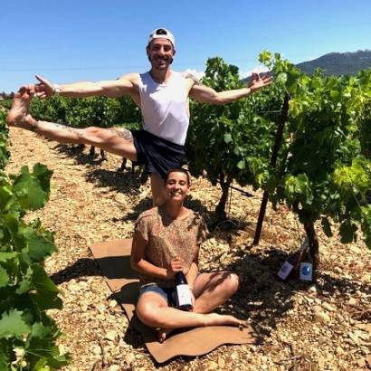Atelier yoga & vin Vign'Yasa - Domaine Chant des Loups