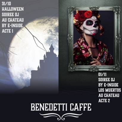 Double Soirée d'Halloween  au Château by Benedetti Caffé