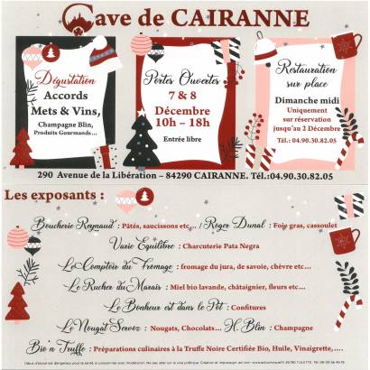 Open House - Cave de Cairanne