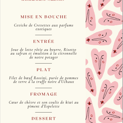 La Saint Valentin au Comptoir de la Mère Germaine