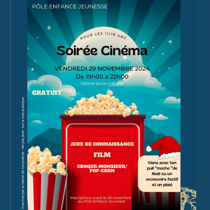 Soirée Ado cinéma