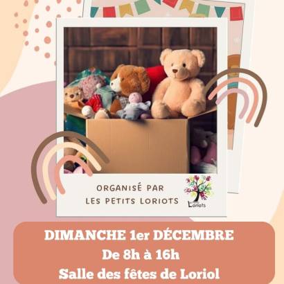 Bourse aux jouets, vêtements enfants et puériculture