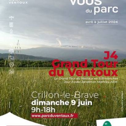 Les Rendez Vous du Parc - J4 - Grand Tour du Ventoux : Crillon... Le 9 juin 2024