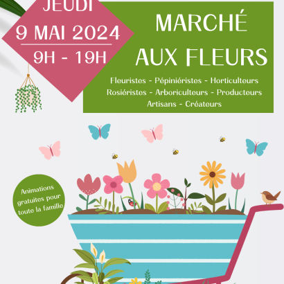 Marché aux Fleurs Le 9 mai 2024