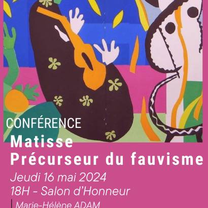 Conférence sur Matisse