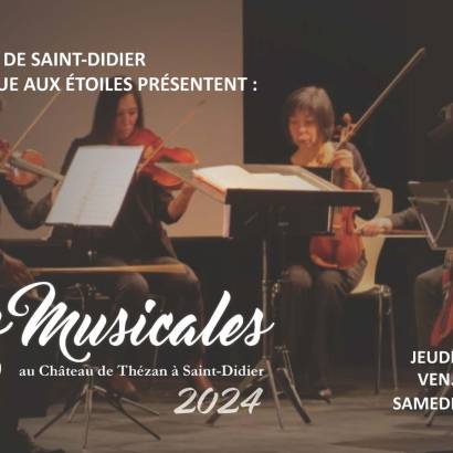 Les Musicales au Château de Thézan Du 18 au 20 juil 2024
