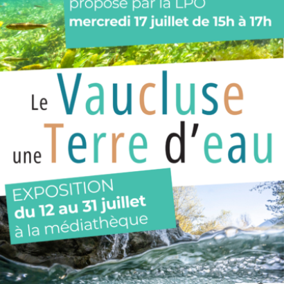 Exposition: Le Vaucluse, une terre d'eau