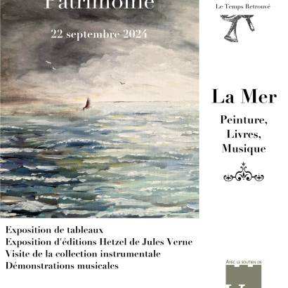 Exposition : la mer : musique, peinture et livres Le 22 sept 2024