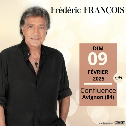 Frédéric François en concert Le 9 fév 2025