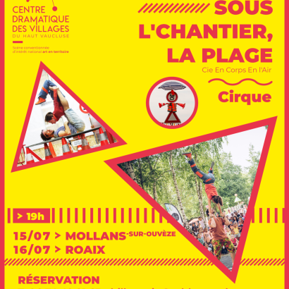 Sous l'chantier, la plage