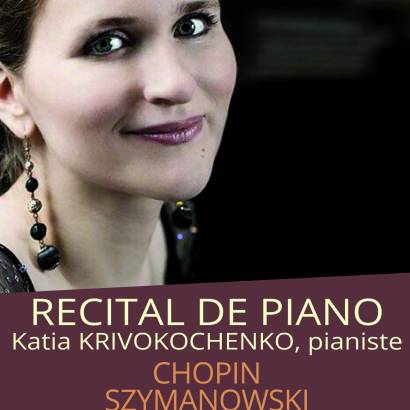 Récital de piano Katia Krivokochenko - Festival des Musiques d'été