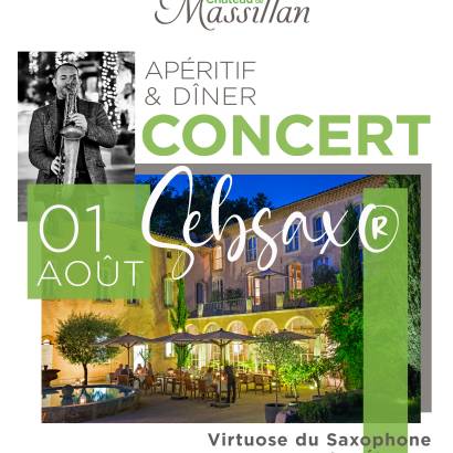 Concert SEBSAX au Château de Masillan