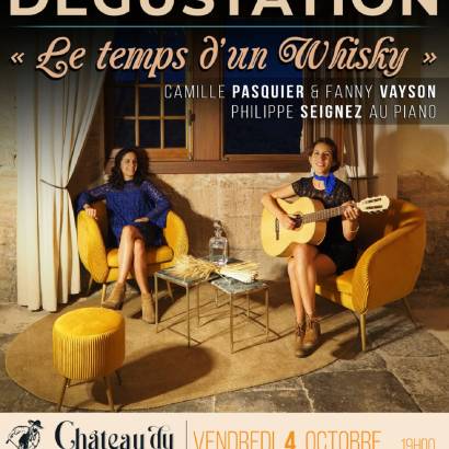 Festival Ventoux Saveurs : Le temps d’un Whisky : Concert et dégustation