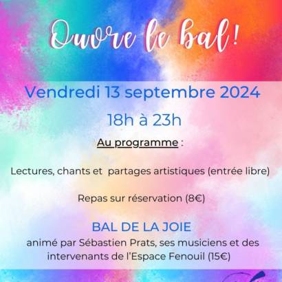 FestiFenouil Ouvre le bal avec le Bal de la Joie