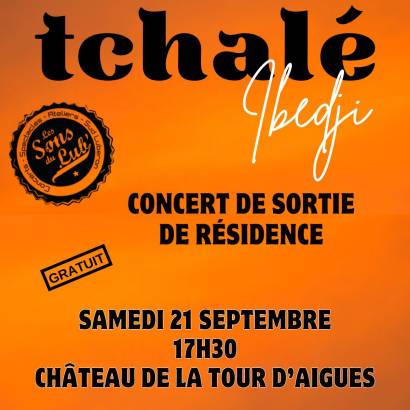 Concert du groupe Tchalé au Château de La Tour d'Aigues