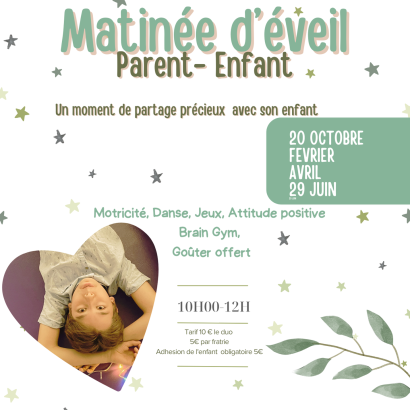 Matinée d'éveil Parent Enfant - Corpo Diem