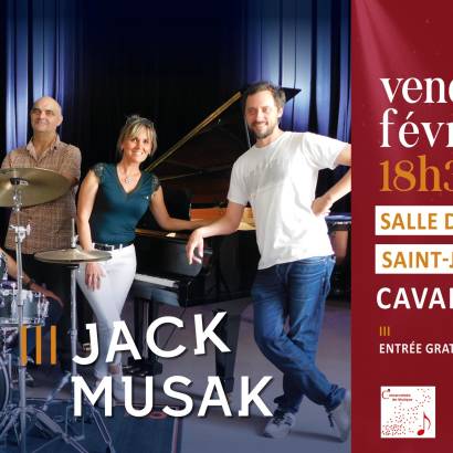 Jack Musac - Concert de musiques actuelles Le 7 fév 2025