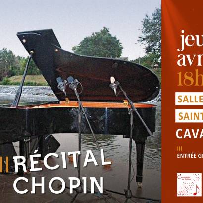 Récital Chopin avec Thomas Girard - piano solo Le 24 avr 2025