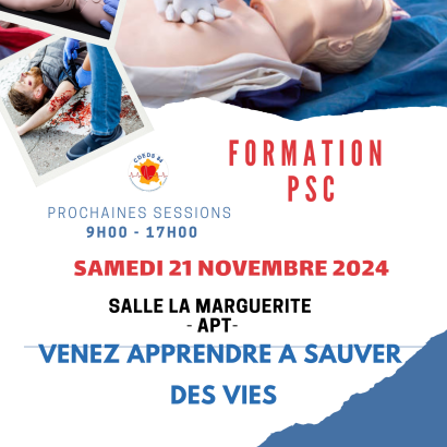 Formation secourisme PSC