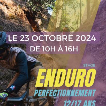 Stage VTT Enduro Perfectionnement 12/17 ans