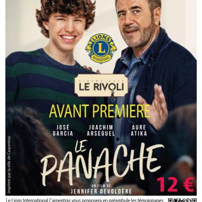 Avant Première : Le Panache Le 15 nov 2024