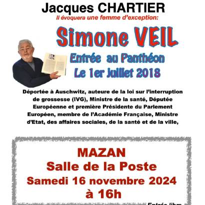 Conférence de Jacques Chartier 