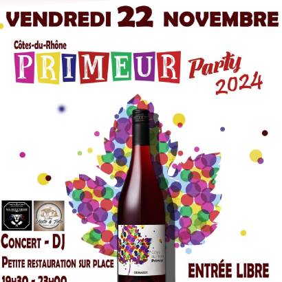 Côtes du Rhône Primeur party