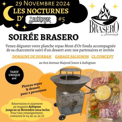 Les Nocturnes d'Aubipose : Soirée Brasero