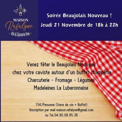 Soirée Beaujolais nouveau