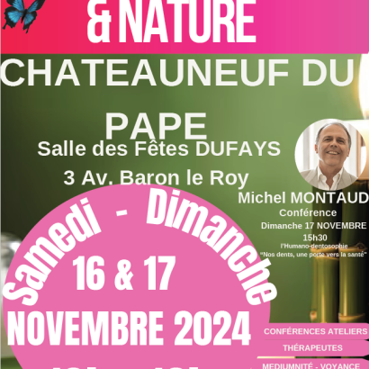 Salon bien-être et nature Du 16 au 17 nov 2024