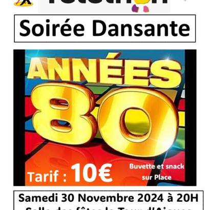 Soirée dansante pour le Téléthon