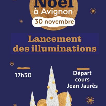 Avignon feiert Weihnachten - Start der Illuminationen