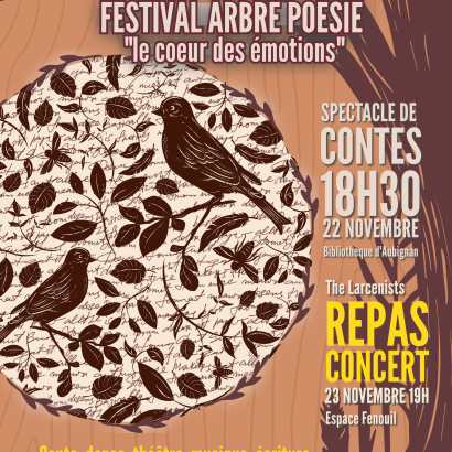 Festival Arbre Poésie : Repas Concert