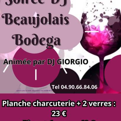 Soirée Dj Beaujolais Nouveau au Portofino