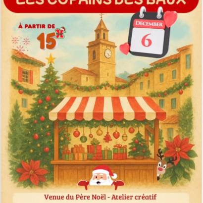 Marché de Noël aux Baux