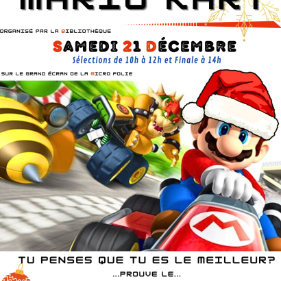 Micro-Folie à Sault : Grand tournoi de Mario Kart sur Switch