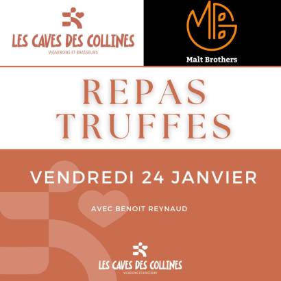 Truffle dinner - Les Caves des Collines