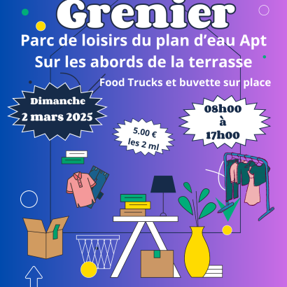 Vide-greniers Le 2 mars 2025