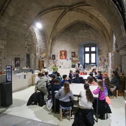 Visite Décors du Palais, Atelier Chimère en argile