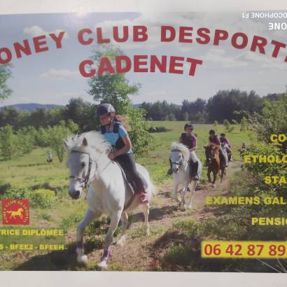 Poney Club Desportis à Cadenet
