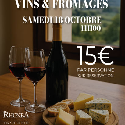 Vignobles en Scène: Wine and Cheese Pairings