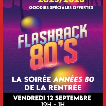 Flash back 80's, The 80's party