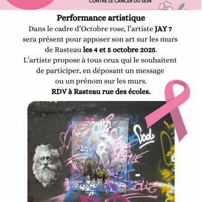 Street Art - Pink October