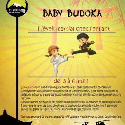 Cours Baby Budo 3-6ans
