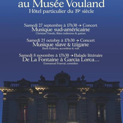 Musical journey - Autumn Saturdays at the Musée Louis Vouland